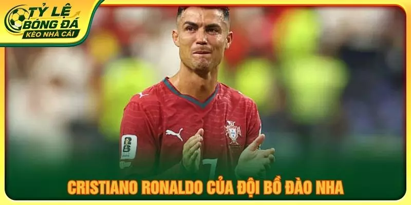 Cristiano Ronaldo của đội Bồ Đào Nha