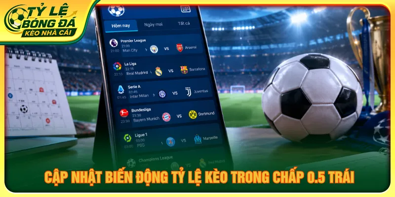 Cập nhật biến động khi tìm hiểu chấp 0.5 trái là gì