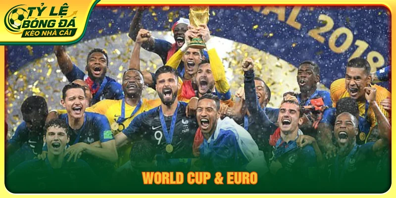 Cập nhật lịch thi đấu, kết quả và thông tin nổi bật tại World Cup, Euro
