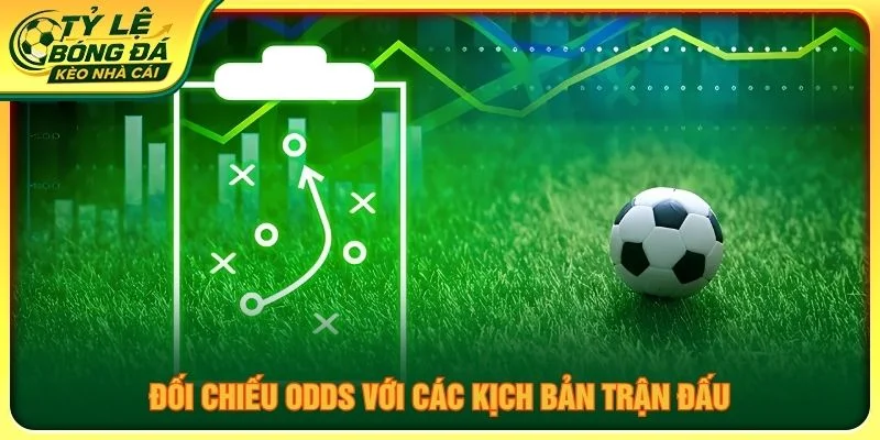 Đối chiếu odds với các kịch bản trận đấu