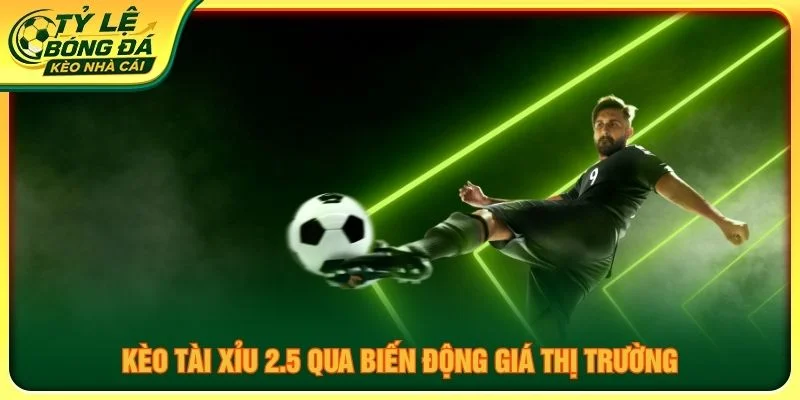 Kèo tài xỉu 2.5 qua biến động giá thị trường