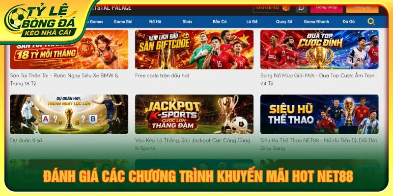 Mọi thành viên tham gia NET88 đều được nhận ưu đãi