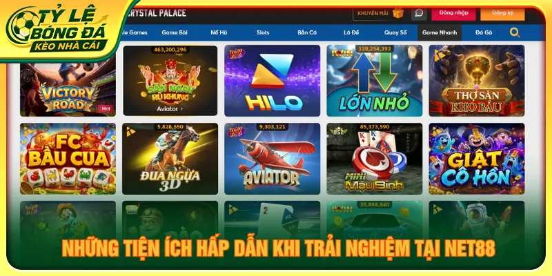 Nền tảng đem đến các tiện ích để hỗ trợ người chơi giải trí