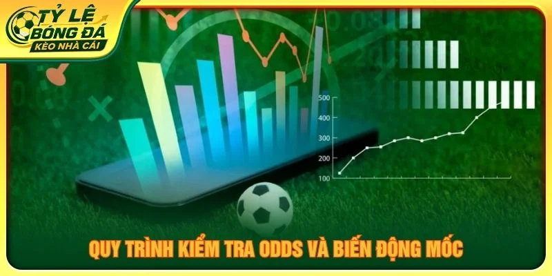 Quy trình kiểm tra odds và biến động mốc